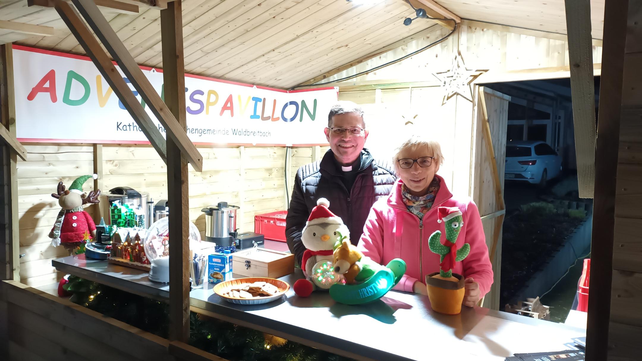 Adventsbude in Waldbreitbach