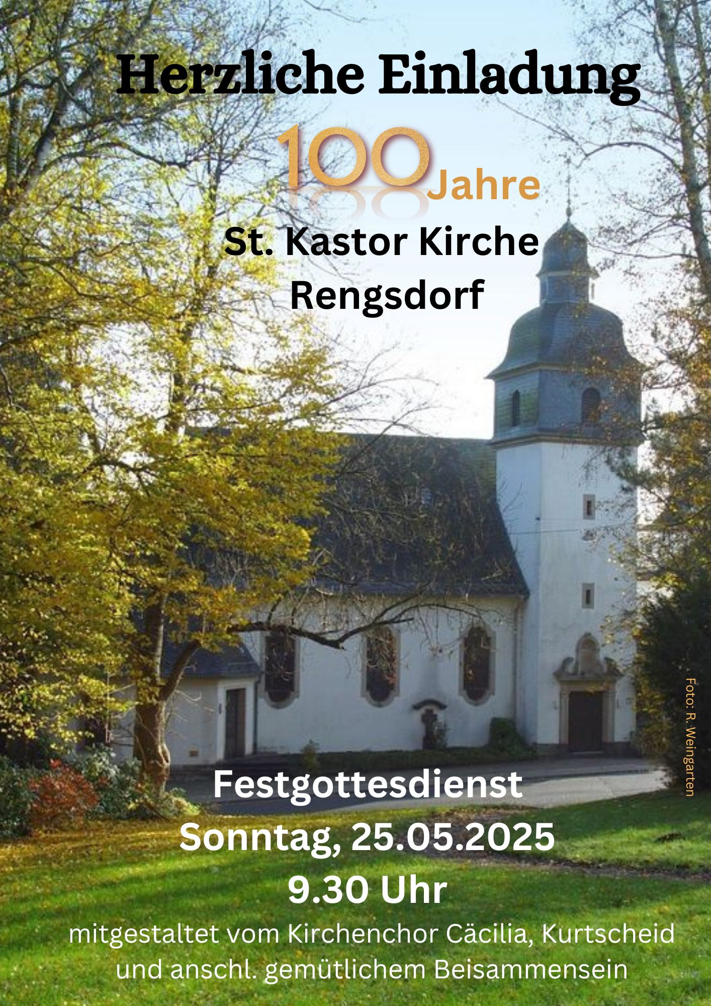 Jubiläum Rengsdorf Einladung