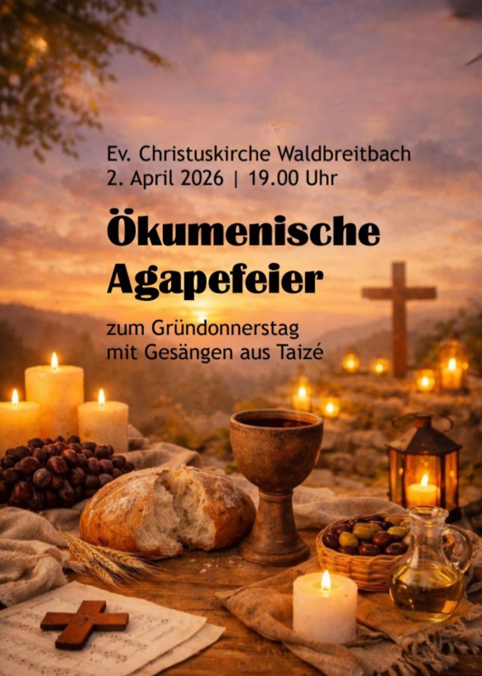 Ökumenische Agapefeier 02.04.2026