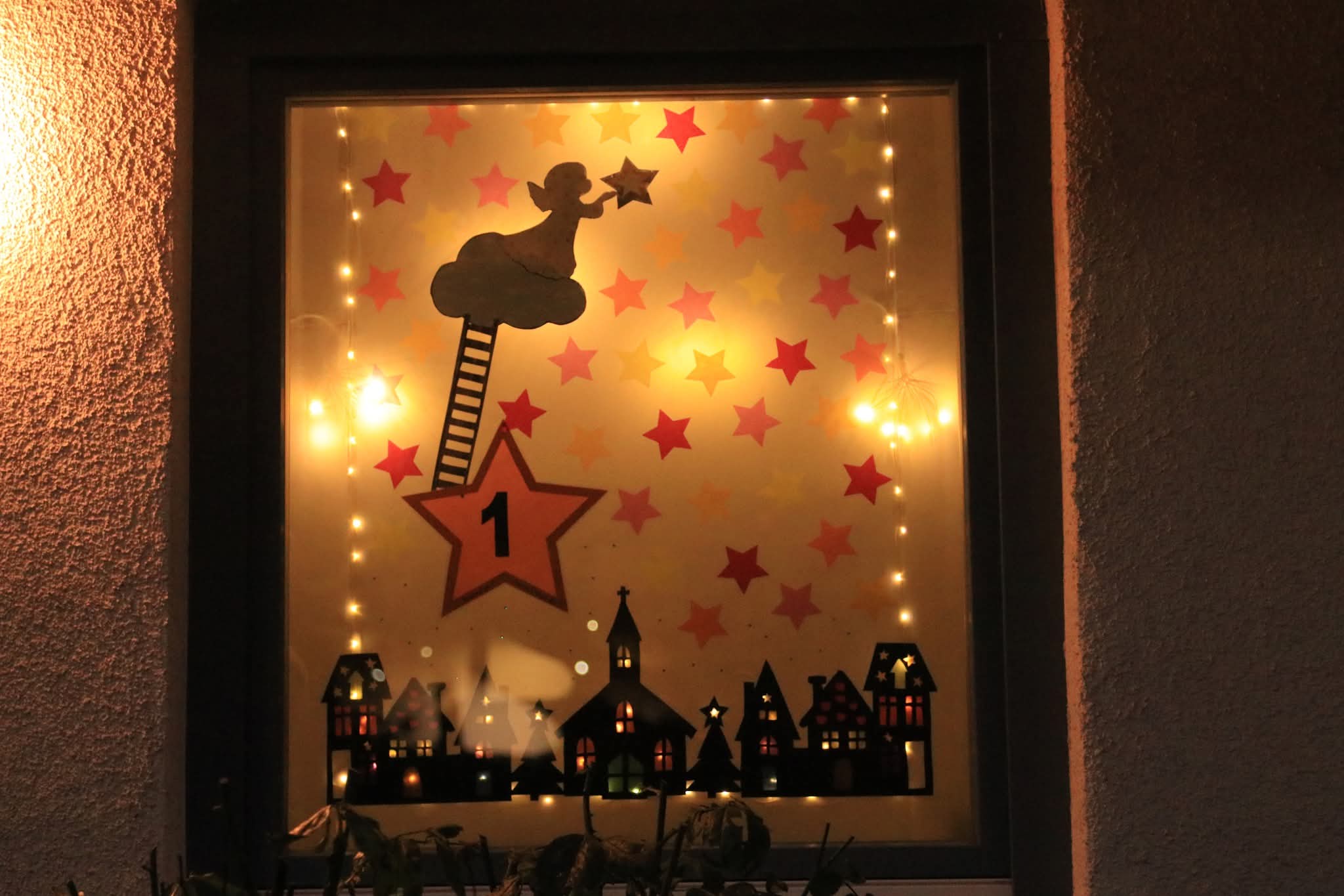 Lebendiger Adventskalender Fenster 1